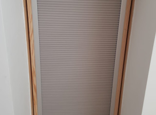 Plisy, żaluzje plisowane.