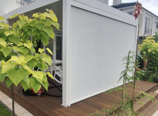 Pergola lamelowa z Refleksolem